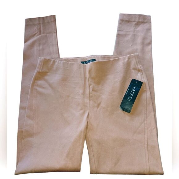 Lauren Ralph Lauren Tan pants size 2 NWT‎ - Picture 1 of 6